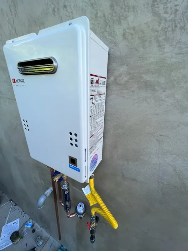 Tankless water heater installation for South Orleans homes